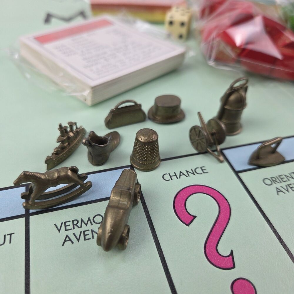 Vintage 1985 Monopoly 1935 Commemorative Tin Edition COMPLETE - Picture 12 of 15